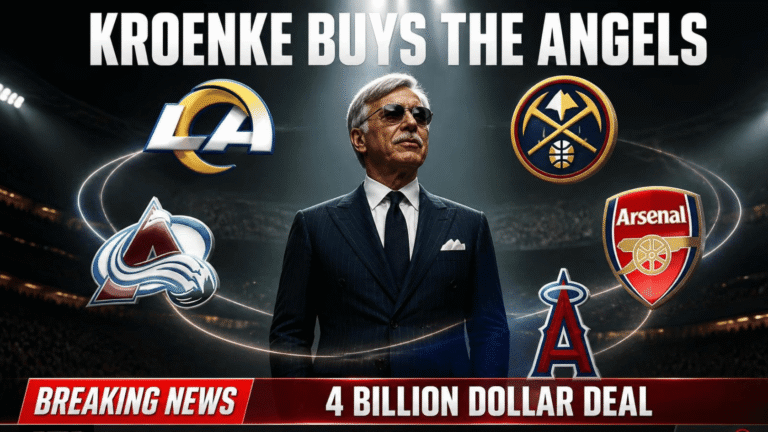 Stan Kroenke buys Los Angeles Angels 4 billion MLB record 2026